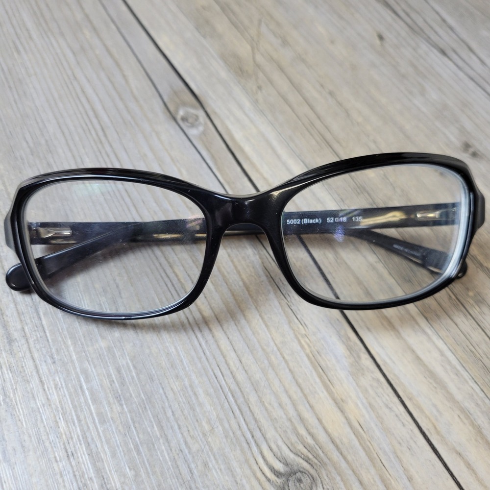 Coach Eyeglass Frames HC 6097 Women 5002 Black Full Rim 52-18-135 - Picture 7 of 13